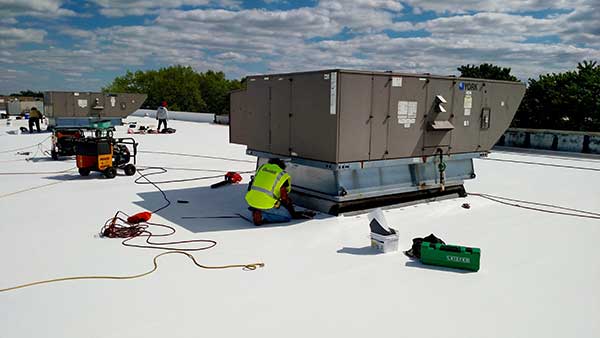 Commercial roof replacement in NJ