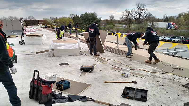 NJ TPO roof replacement project